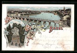 Litho Basel, Strassburger Denkmal, Total