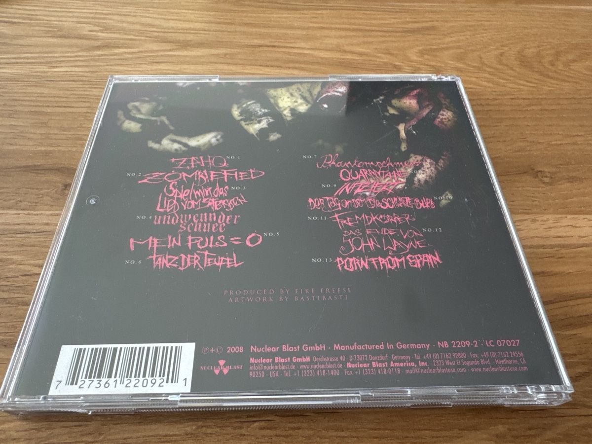CD: Callejon - Zombieactionhauptquartier- CD -Metalcore – Usato da Muhen venduto da Kusi_ 1