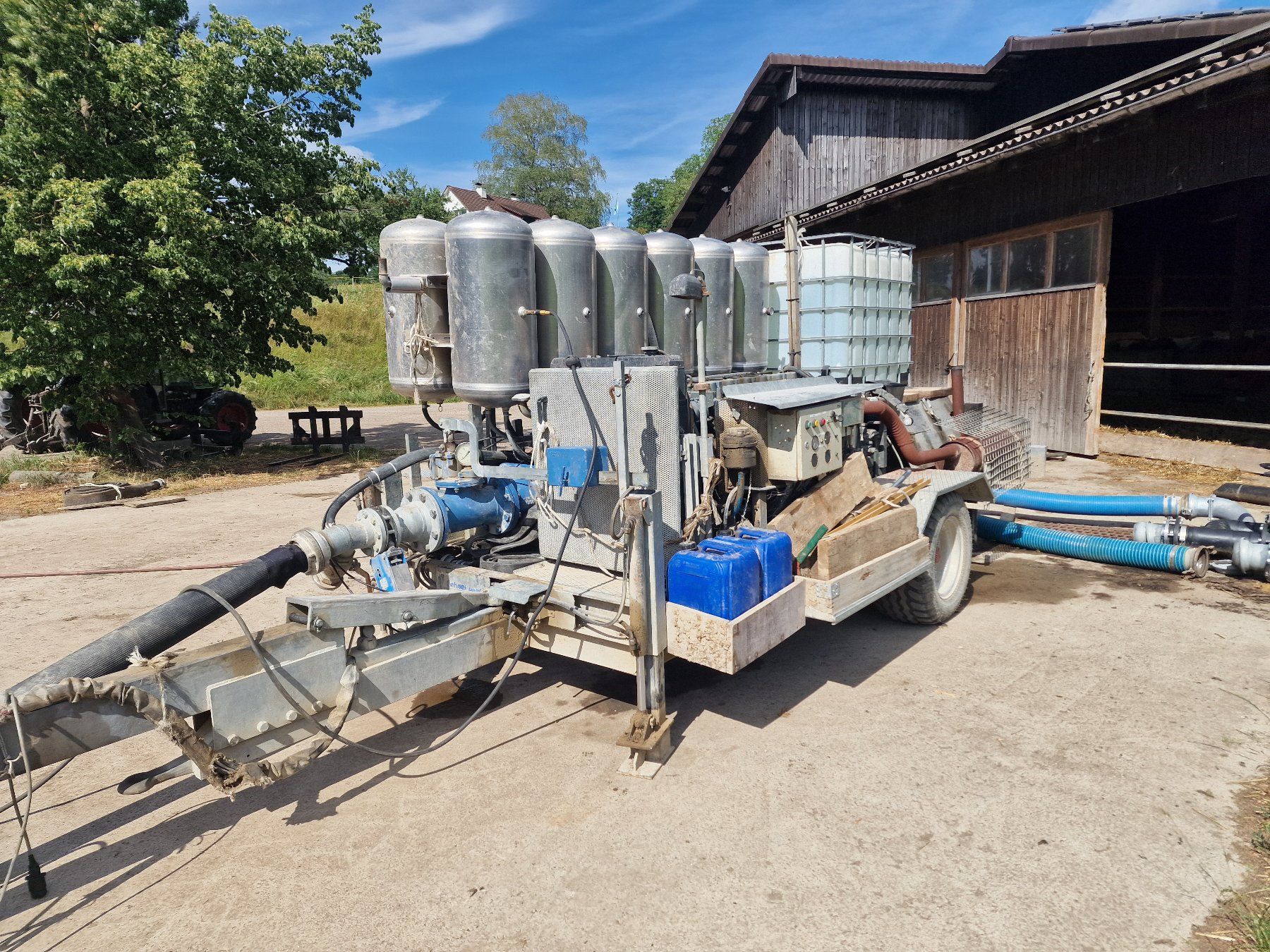 Tutte le macchine: Gülle - Verschlauchungsagregat – Usato da Steckborn venduto da Kirsch002