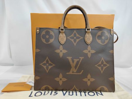 Louis Vuitton OnTheGo GM Giant Monogram Reverse, neuwertig