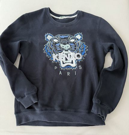 Kenzo Paris Pullover, Gr. M, navy
