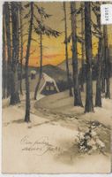 Einfrohes neues Jahr - Litho