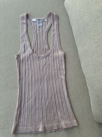 DVF Top Grösse S Rippstrick Farbe Rosa guter Zustand