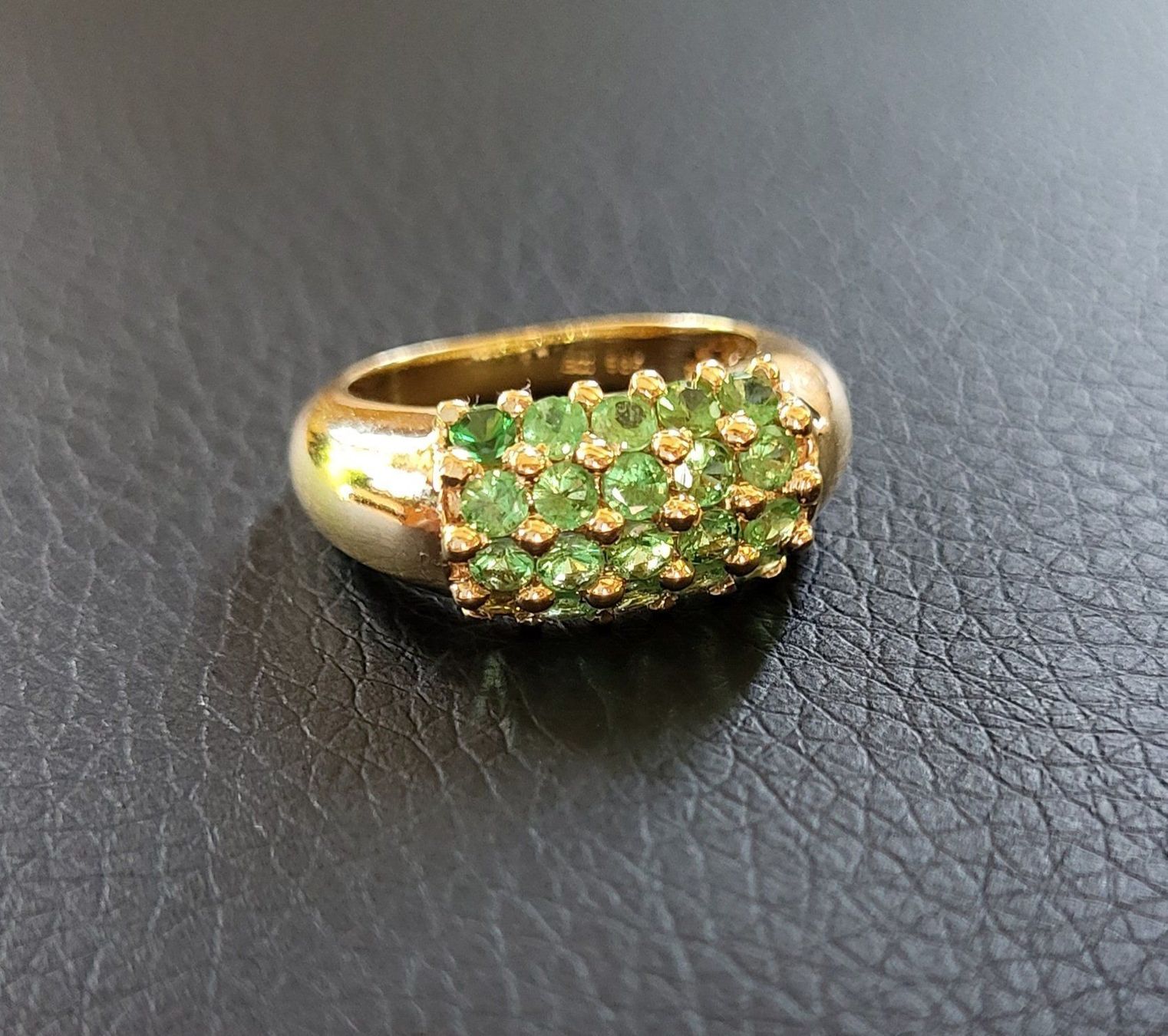 Anelli: Gold 585 Massiv Ring Mit Steine – Usato da Wald ZH venduto da Dasilver 8