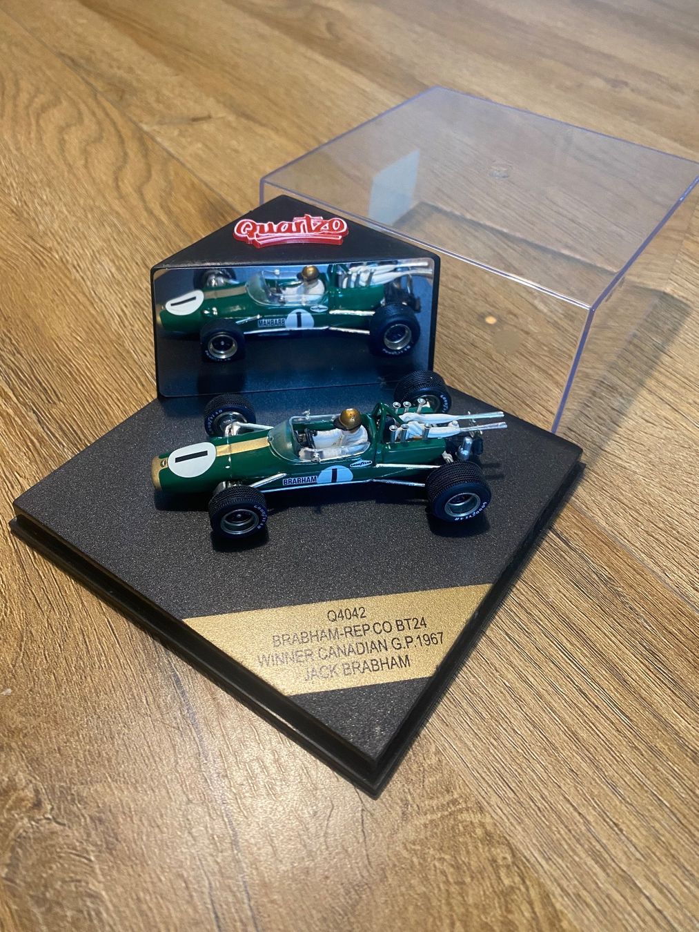 Modellini d'auto: 1/43e BRABHAM-REPCO BT24 de 1967 – Nuovo e nell'imballaggio originale da Châtelaine venduto da yves017