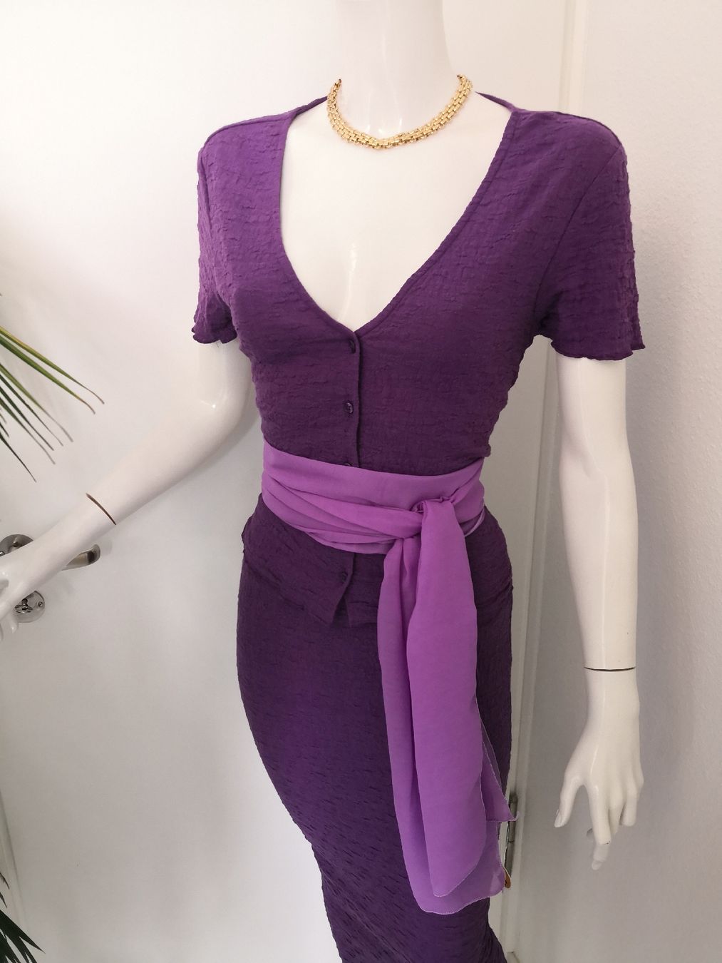 Mango Blusen: 🤩MANGO 2-TEILER: ROCK & BLUSE VIOLET NEU – Neu (gemäss Beschreibung) aus Olten von Naja-Twins-Twins 4