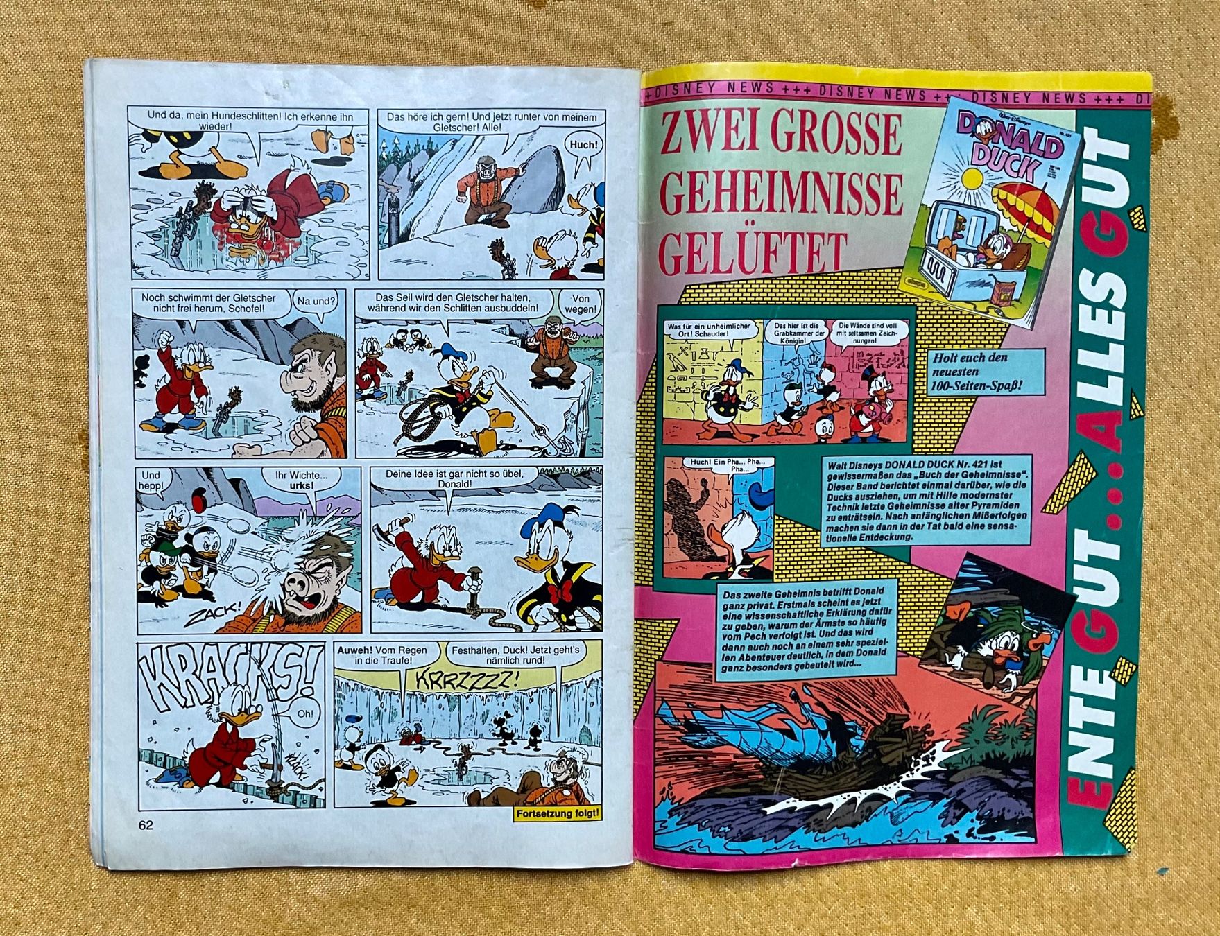 BD: Micky Maus Heft Nr 37 von 1990 – D'occasion à Endingen par nathan05 8