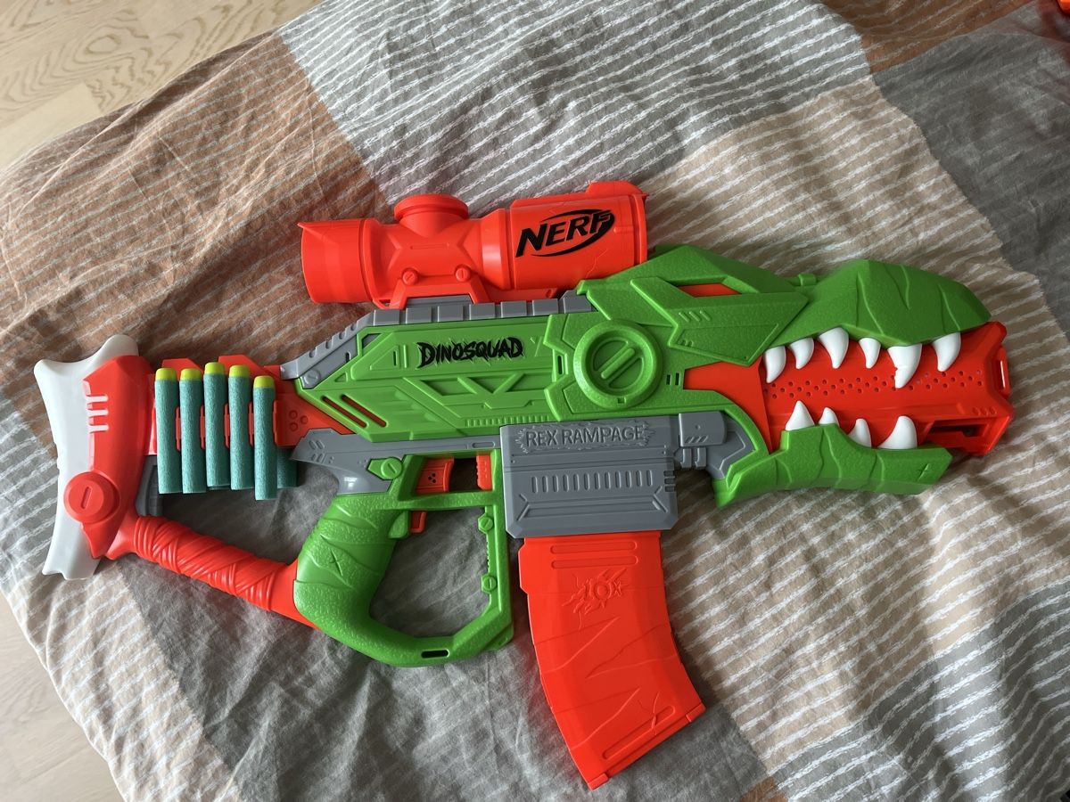 Nerf Giocattoli: Nerf DinoSquad Rex-Rampage – Nuovo (secondo la descrizione) da Hombrechtikon venduto da Kaatja