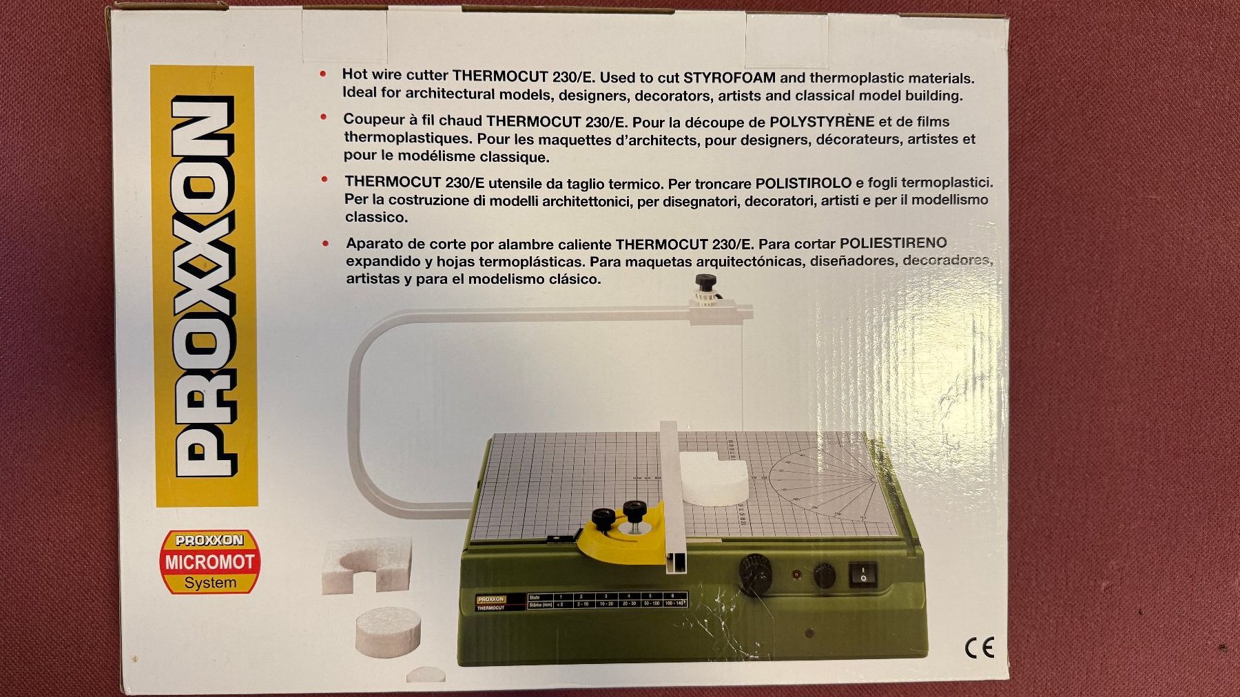 Proxxon Tutte le macchine: Heissdraht-Schneidegerät Thermocut – Nuovo e nell'imballaggio originale da Horgen venduto da Neuron007 2