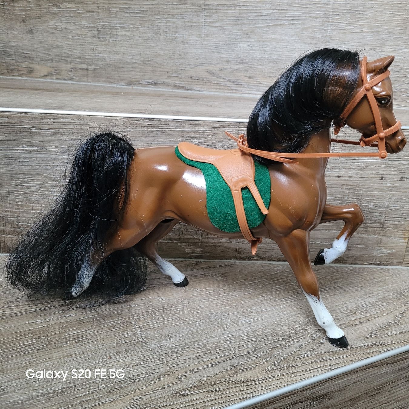 Giocattoli: Barbie Pferd Dallas braun – Usato da Niederbuchsiten venduto da klengyel 1