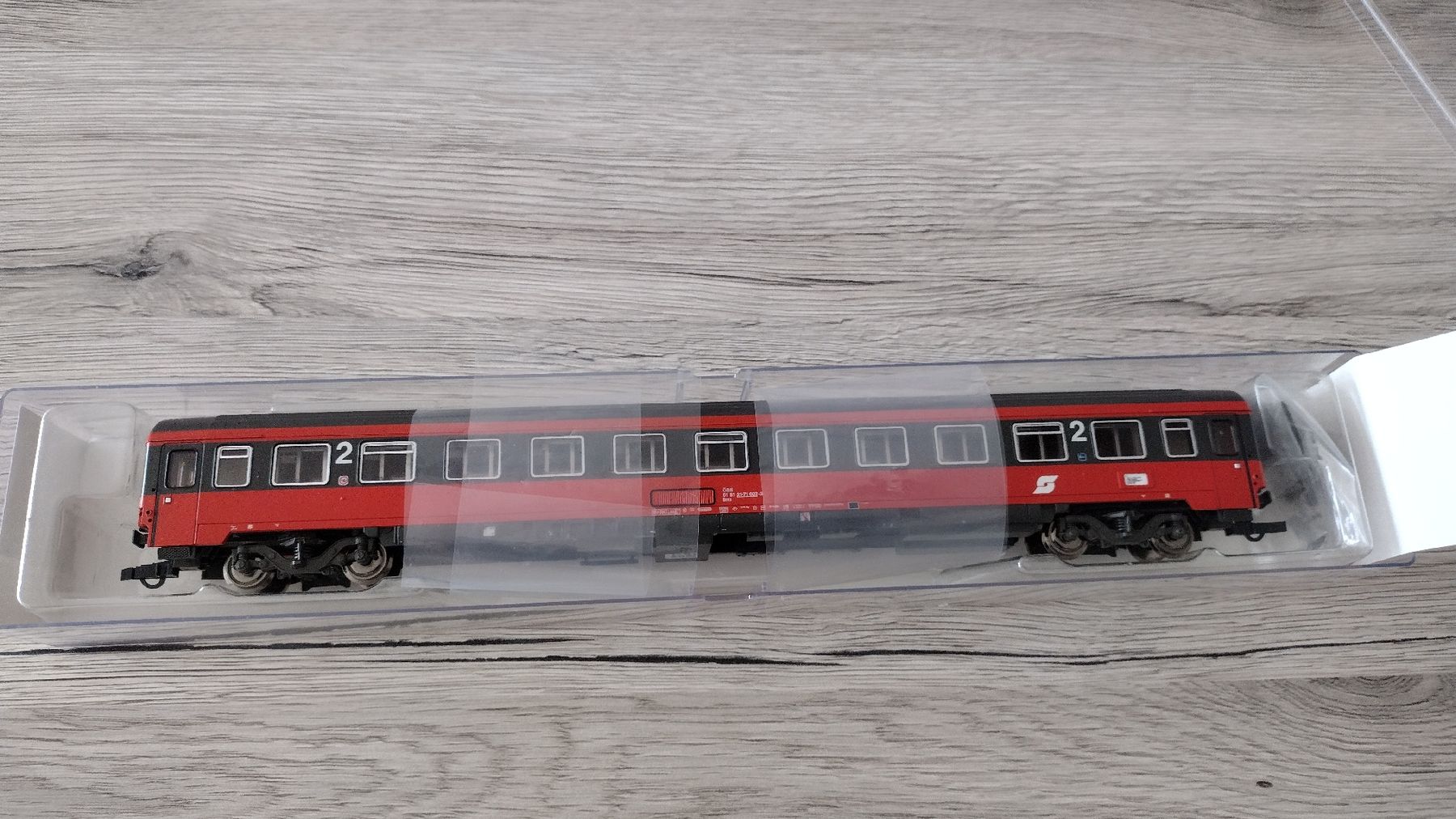 Roco Modellini di ferrovie: Voiture eurofima OBB – Nuovo e nell'imballaggio originale da Vevey venduto da tgv3 3