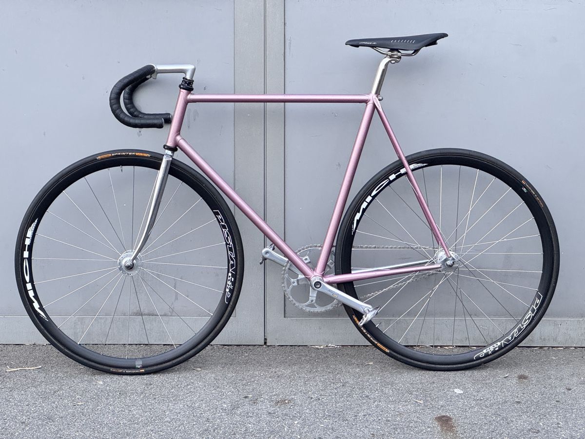 Cinelli Velos: Ferrapoli track bike, fixed gear— Miche, Cinelli, Campagnolo – Gebraucht aus Lausanne von AlexSPW 1