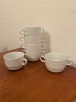 6 Suppentassen weiss