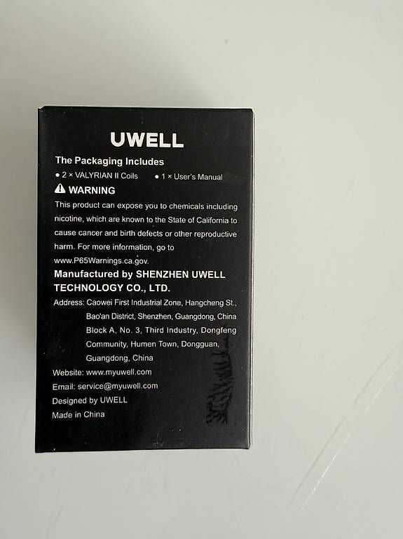 Uwell Altri Prodotti per fumatori: UWELL - Valyrian 2 Coil – Nuovo e nell'imballaggio originale da Bassersdorf venduto da crazy-deals 2