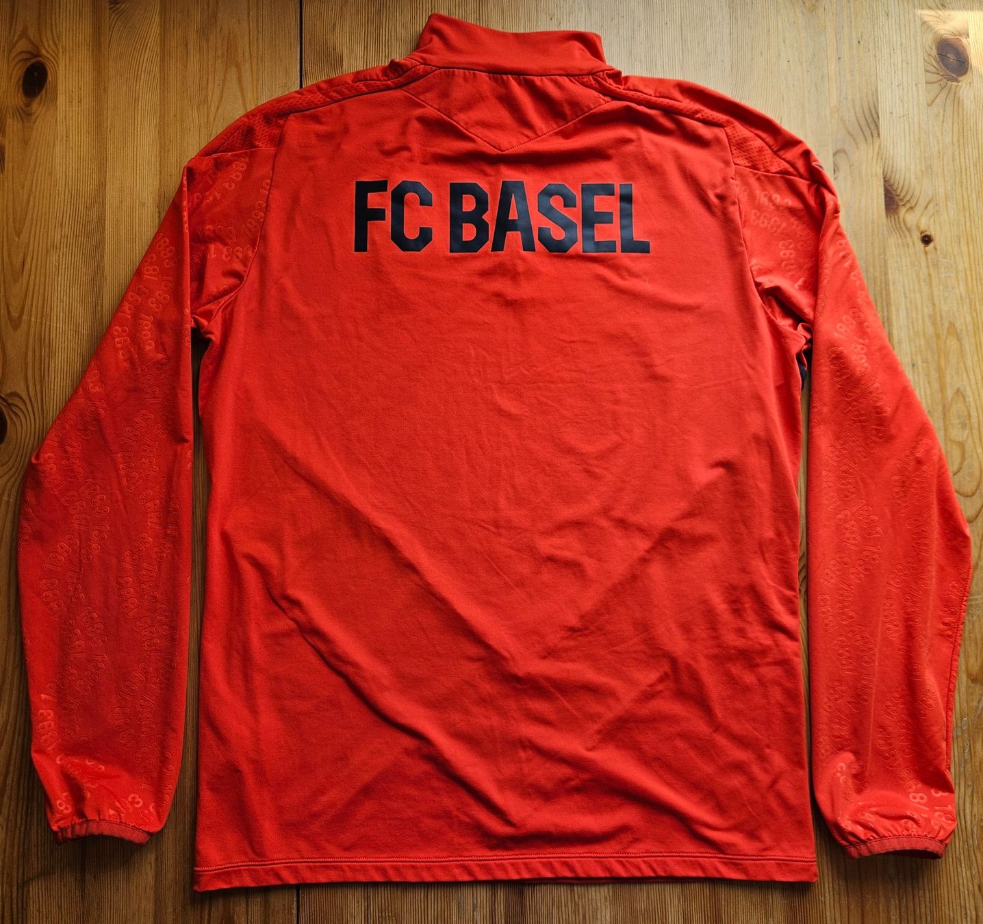 Canottiere & Pantaloni: FC Basel Trainingsoberteil Macron Grösse L FCB Jacke – Usato da Hägglingen venduto da United-Village-Trade 5