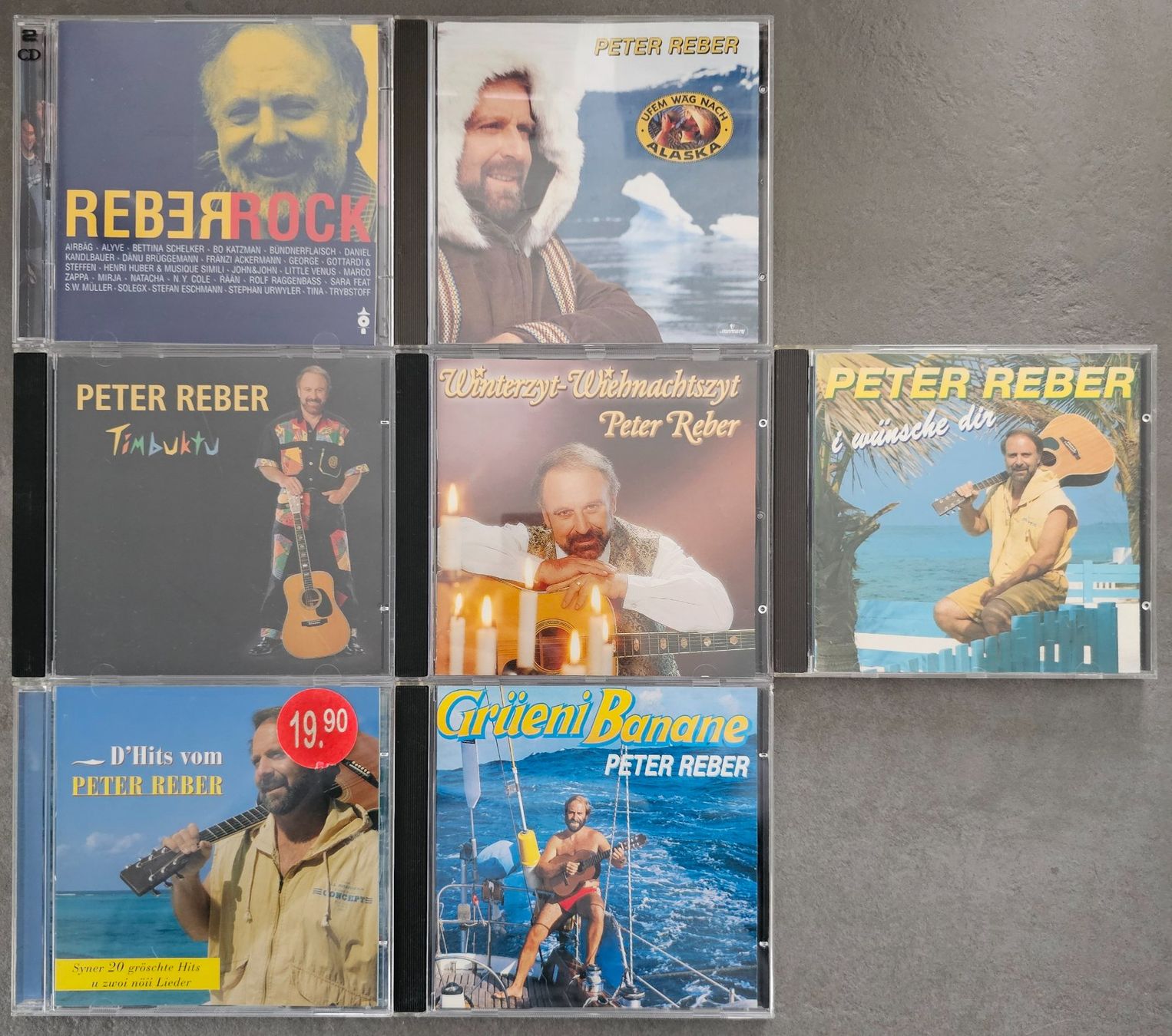 CD: Peter Reber CD's – Usato da Unterkulm venduto da Chaplyn2018