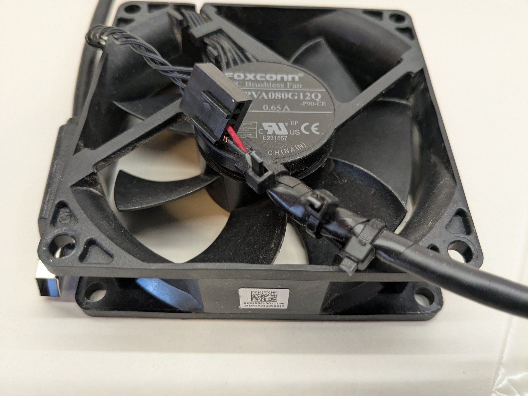 Componenti elettronici: CPU-Kühler Foxconn DC Brushless Fan PVA080G12Q – Usato da Bern venduto da F_M_A 4