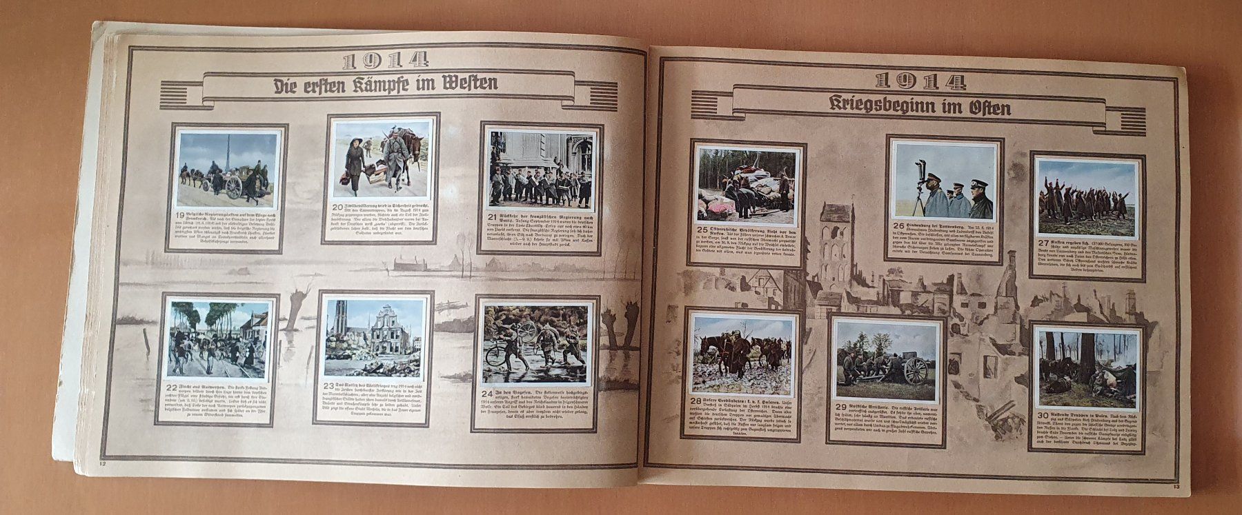 Album: ZIGARETTEN-BILDER-ALBUM, der Weltkrieg – Usato da Kreuzlingen venduto da Rschweiz1 2