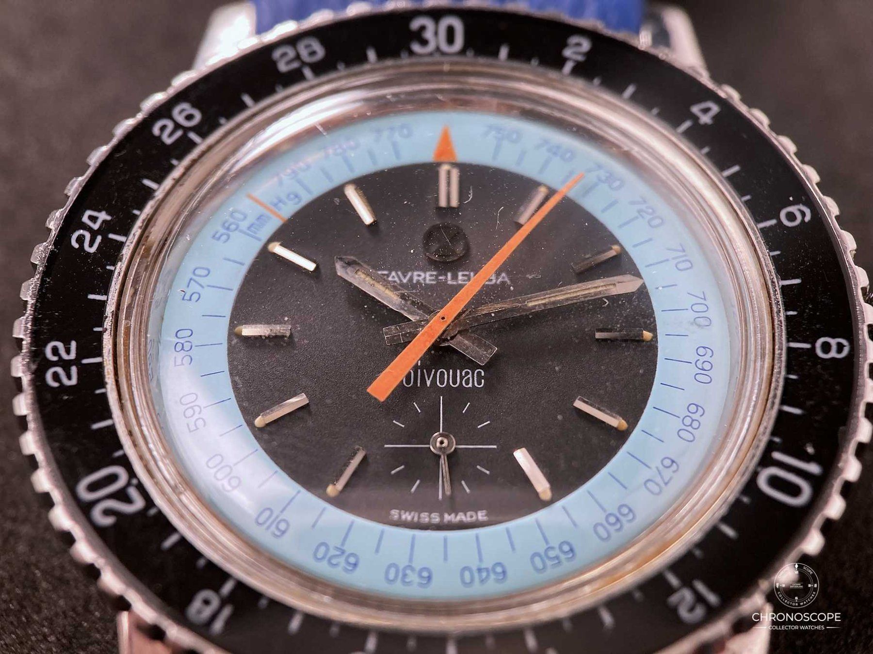 Favre Leuba Uhren: Favre-Leuba Bivouac ref. 53203 – Gebraucht aus Luzern von ChronoScope6004 7
