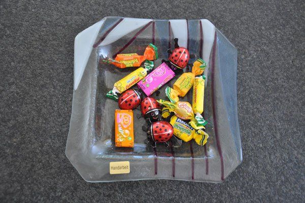 Piatti di portata: Glas Schale – Nuovo (secondo la descrizione) da Henau venduto da Re-nie