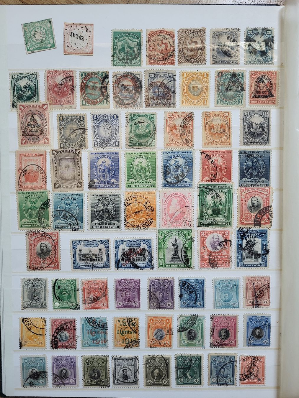 Tous les timbres: Kleinlot Peru  ab 1862 – D'occasion à stäfa par brandy66