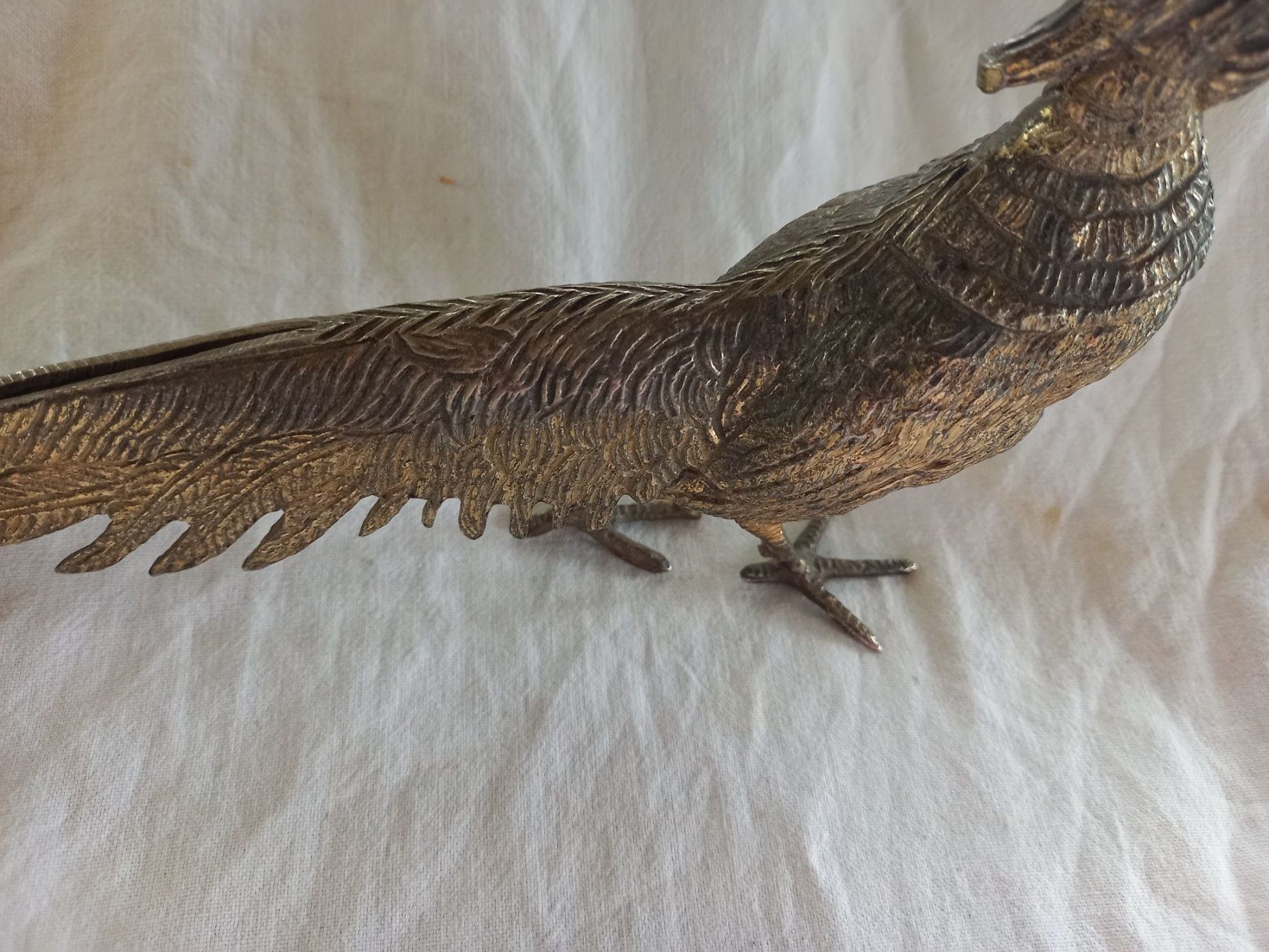 Statuette: Figurine de faisan en métal – Usato da Rossens FR venduto da Souris1 6
