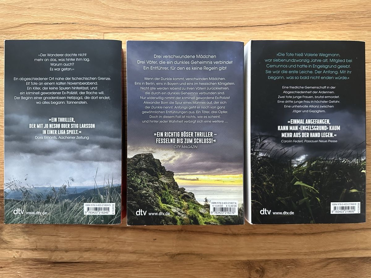 Libri: Linus Geschke Thriller-Trilogie – Usato da Hofstetten SO venduto da spitfire78 1