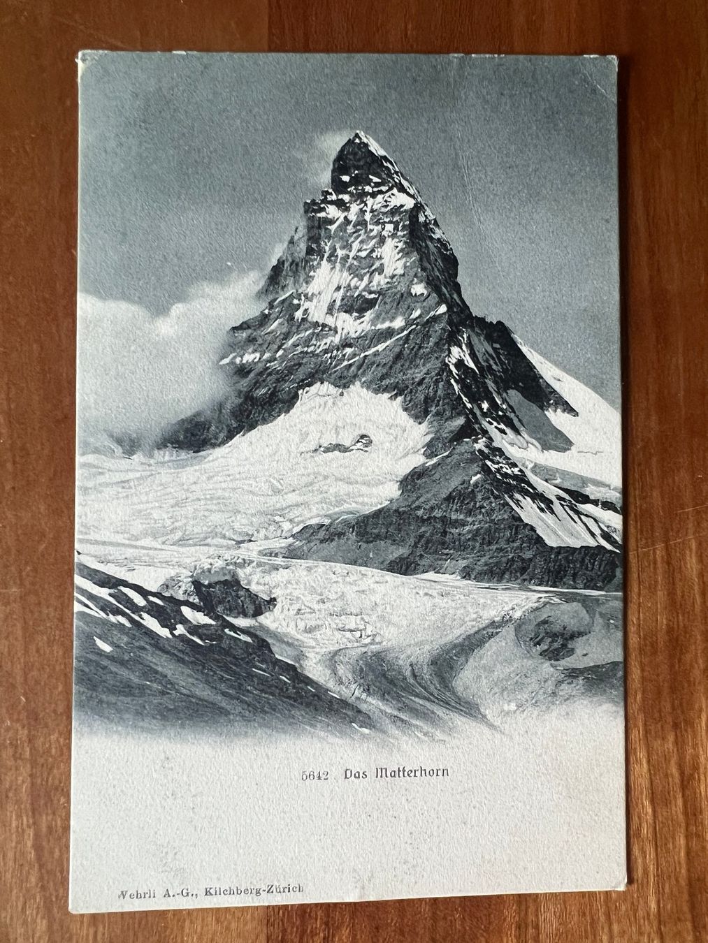 Cartoline postali: AK 1908 Matterhorn  (G2572) – Usato da Hinwil venduto da Sidi4