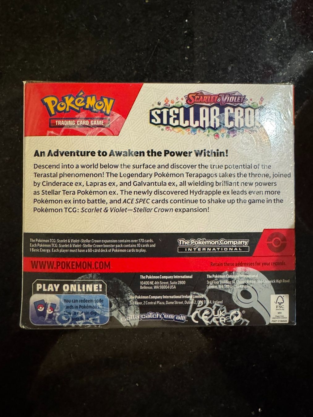 Pokémon Carte collezionabili: Pokemon Stellar Crown Display Englisch – Nuovo (secondo la descrizione) da Steinmaur venduto da Florianpoke 1
