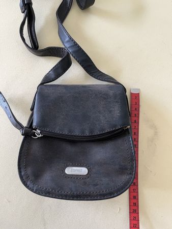 Borsa a tracolla Esprit nera usata