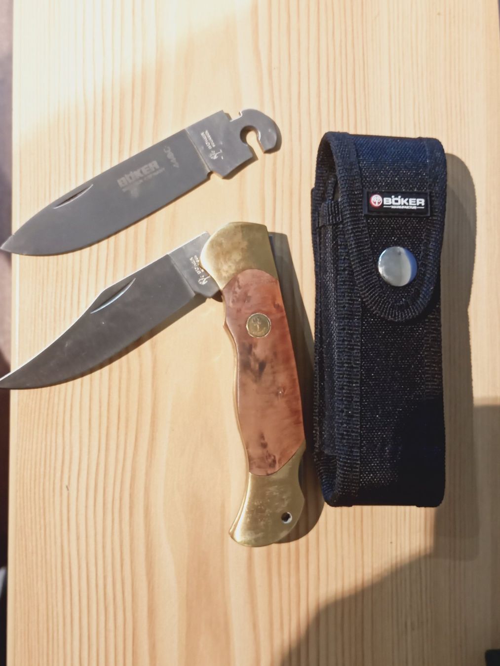 Accessori: Böker "Optima" Thuja Wood 440C – Usato da Tuebach venduto da bac_7kpb 2