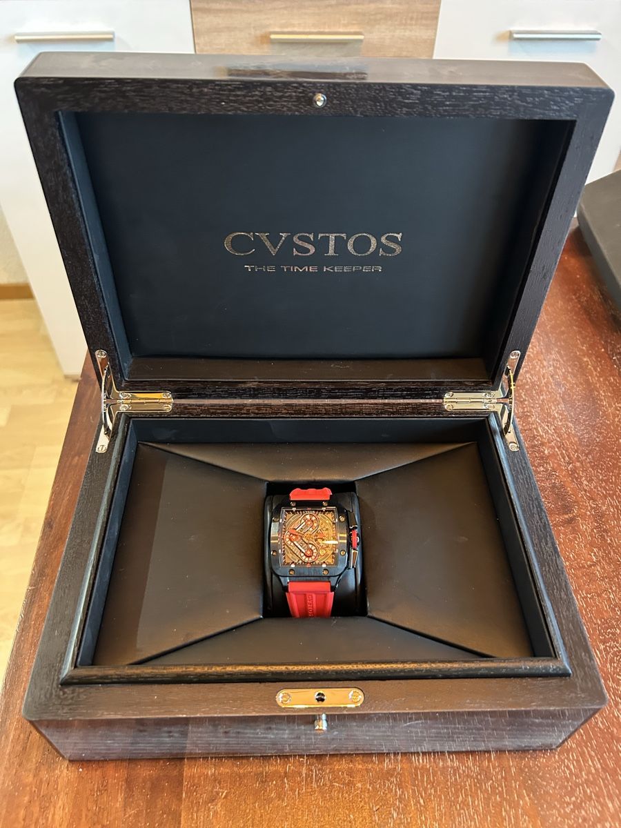 Orologi: Cvstos Evosquare-45 chrono HF – Usato da Châtillon FR venduto da xwillow 3
