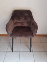 3 schöne bequeme graue stühle
