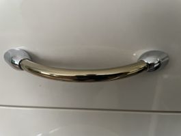 20 Stück Elegante Möbelgriffe, Chrom/Gold, Vintage Look