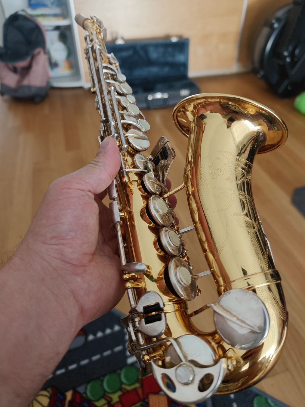 Musikinstrumente: Saxophone ORSI avec étui occasion – Gebraucht aus Palézieux-village von uras611 3