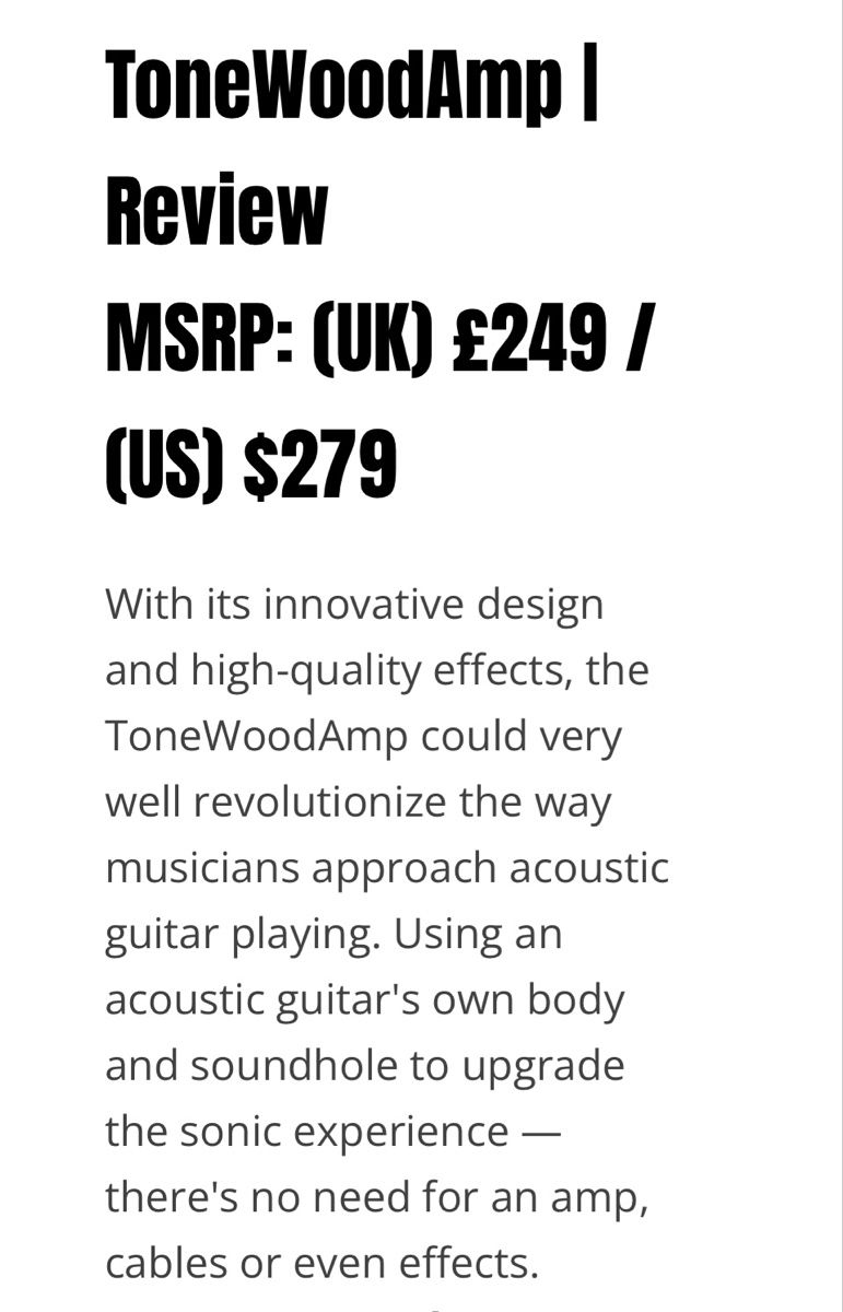 Amplificatori: Tone wood amp – Usato da Greng venduto da mjg_67wd 3
