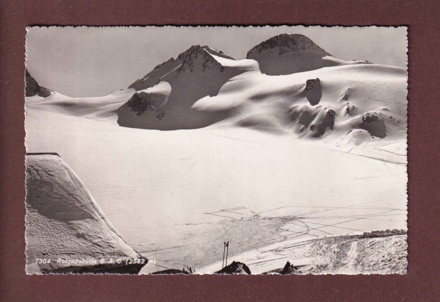 Cartoline postali: ROTONDOHÜTTE – Usato da Pully venduto da nicecards