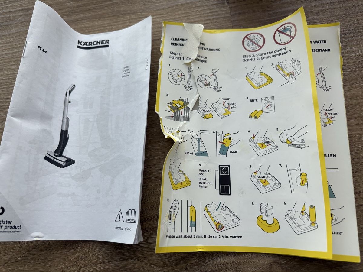 Kärcher Idropulitrici ad alta pressione: Kärcher Hartbodenreiniger – Nuovo (secondo la descrizione) da Urtenen-Schönbühl venduto da Stomps 3