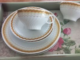 Tête a tête Tirschenreuth Porzellan Set mit Plateau