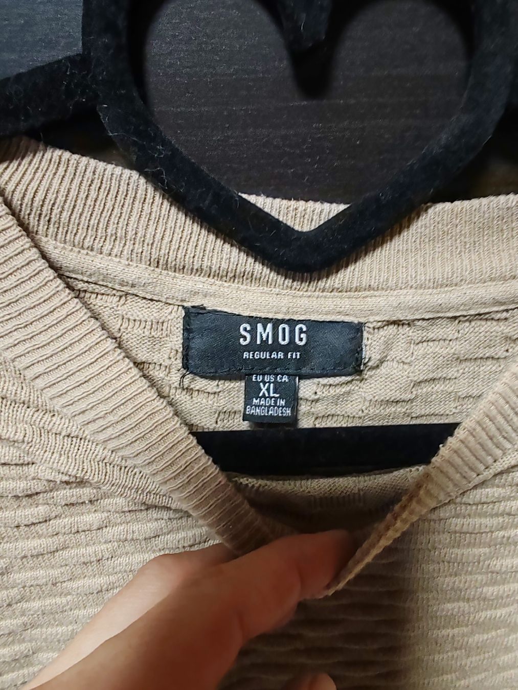 Maglioni & Felpe: Smog Herren Strickpullover, Beige, Gr. XL - Top Zustand! – Usato da Untervaz venduto da DoniWii1985 1