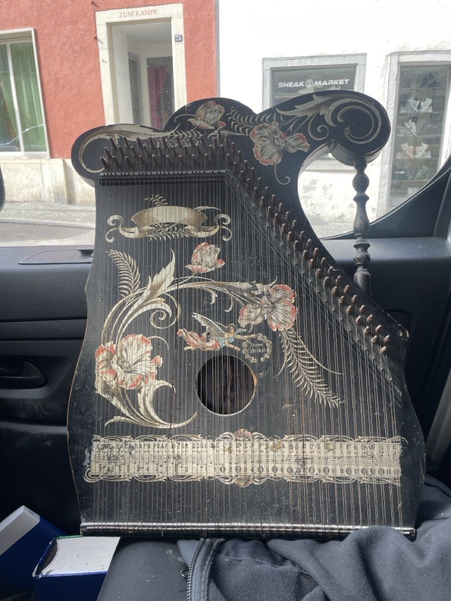 Strumenti musicali: Zither – Difettoso da Schlatt TG venduto da Michaeldominik