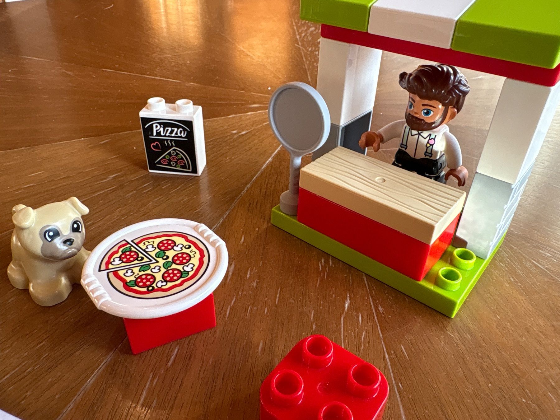 Lego Kit di costruzioni: Lego Duplo 10927 - Pizza stand – Usato da Aigle venduto da pie_xb7x 2