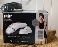 Braun Silk Expert Pro 3 Epilator. Mit Schutzbrille. 