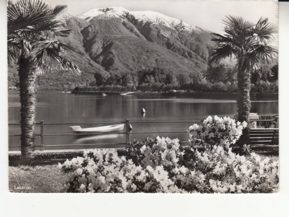 Ansichtskarten: Locarno 1956 – Gebraucht aus Bürglen TG von StampGraf