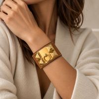 Hermès Collier de Chien peau porc GHW