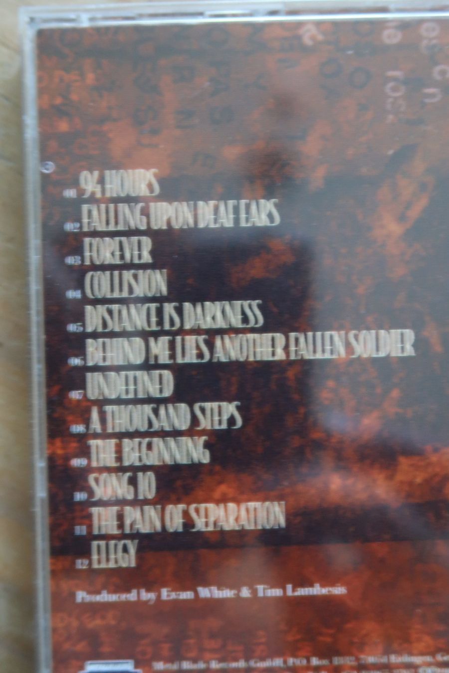 CD: AS I LAY DYING - FRAIL WORDS COLLAPSE - CD – Usato da Basel venduto da Patiscat 2