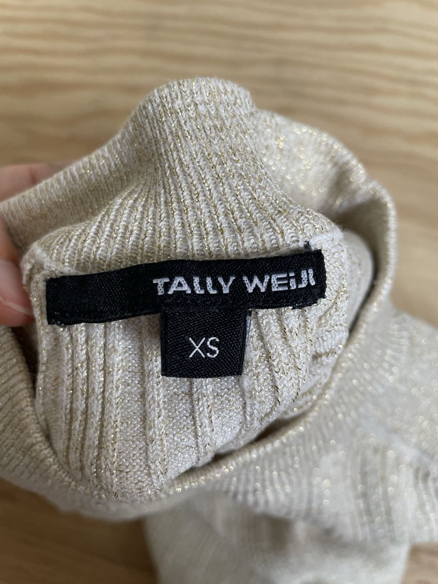 Tally Weijl Top: TALLY WEIJL - Glitzertop – Usato da Kriens venduto da elly24