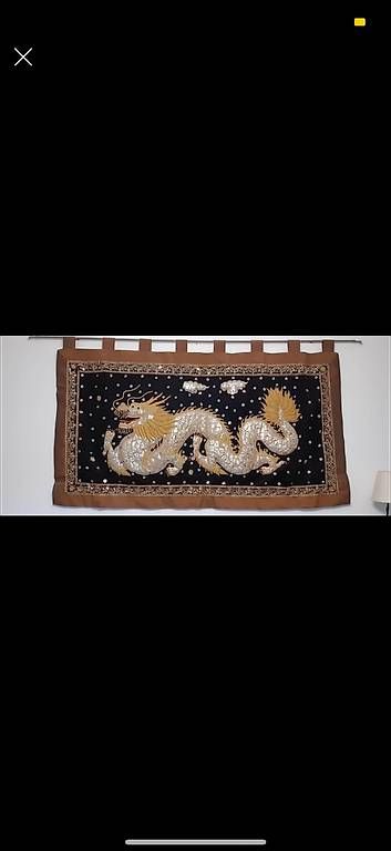 Foto & Immagini: Wandbild aus Stoff mit Drache – Usato da Goldach venduto da Deborah_15
