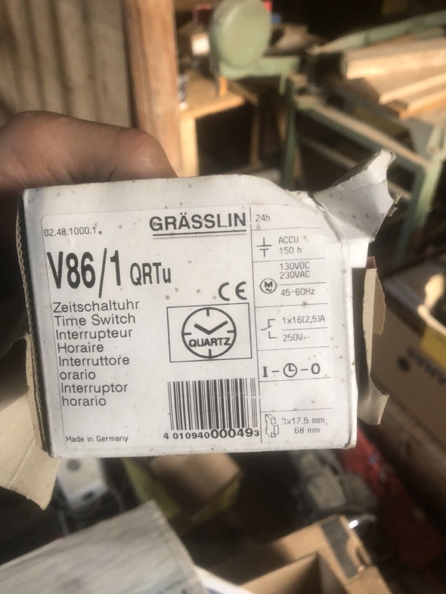 Alimentazione elettrica: Régulation Horloge grasslin – Nuovo e nell'imballaggio originale da Grangettes-Romont venduto da Guillaumegrangettes 2