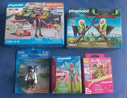 Playmobil: Supermarché Migros, Dragons, Fée, Pirate, Neuf!